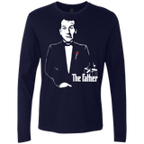 T-Shirts Midnight Navy / Small The Father Men's Premium Long Sleeve