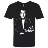 T-Shirts Black / X-Small The Father Men's Premium V-Neck