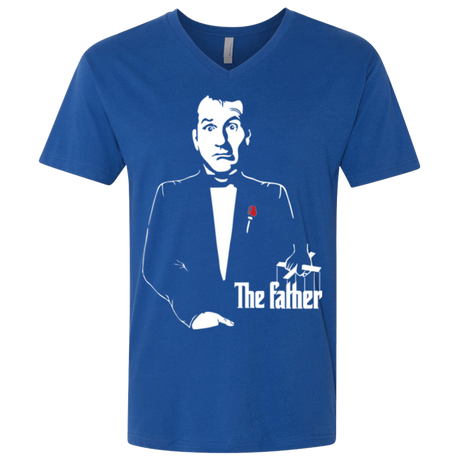 T-Shirts Royal / X-Small The Father Men's Premium V-Neck