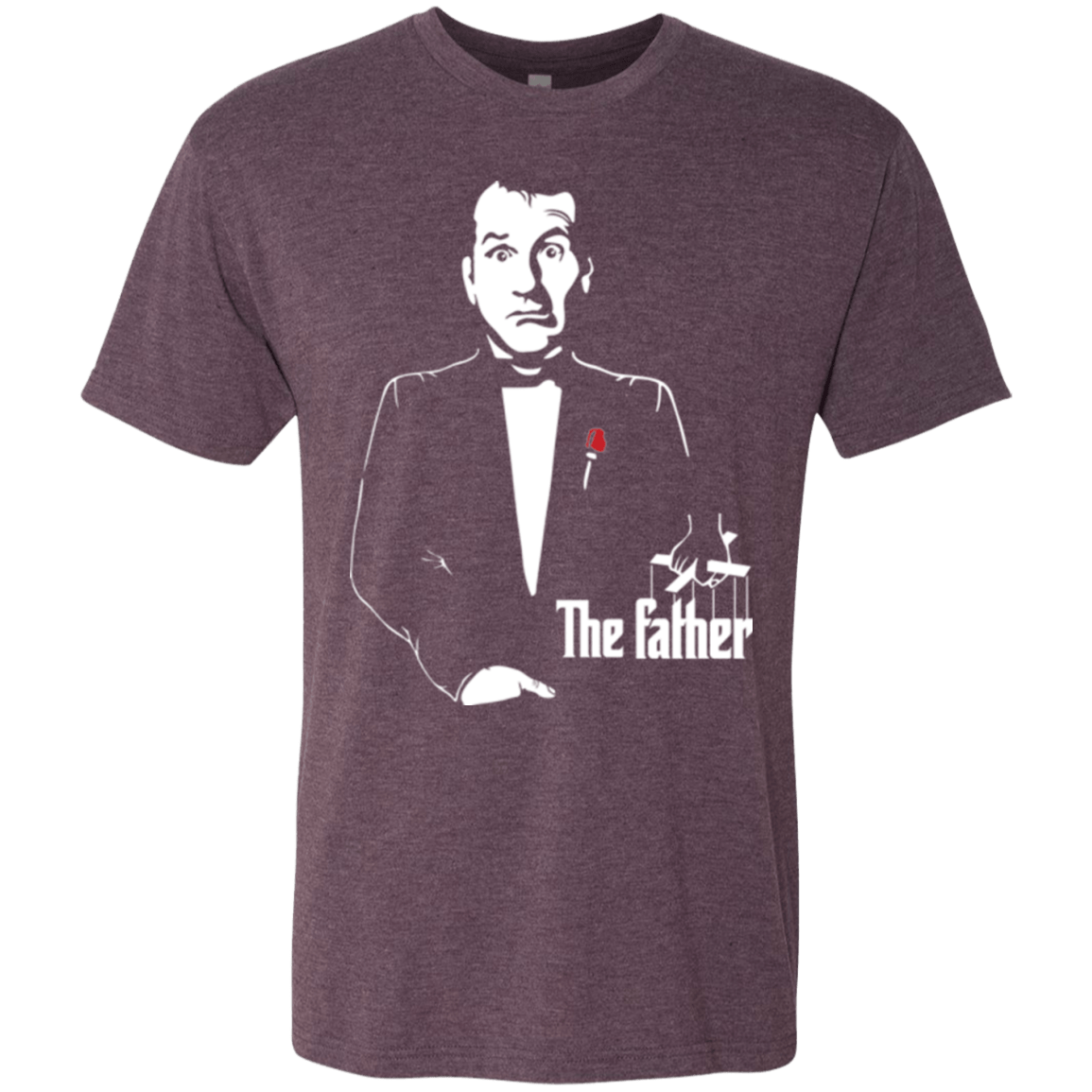 T-Shirts Vintage Purple / Small The Father Men's Triblend T-Shirt