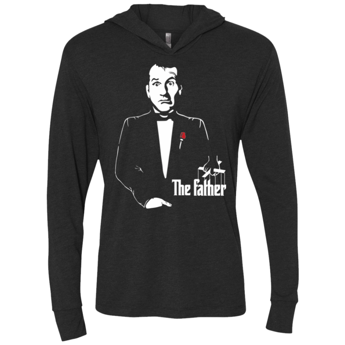 T-Shirts Vintage Black / X-Small The Father Triblend Long Sleeve Hoodie Tee