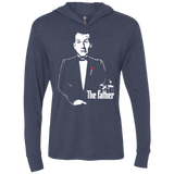 T-Shirts Vintage Navy / X-Small The Father Triblend Long Sleeve Hoodie Tee
