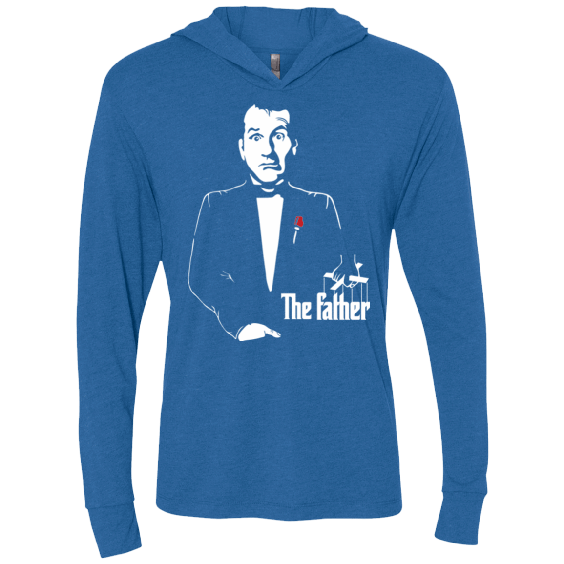 T-Shirts Vintage Royal / X-Small The Father Triblend Long Sleeve Hoodie Tee