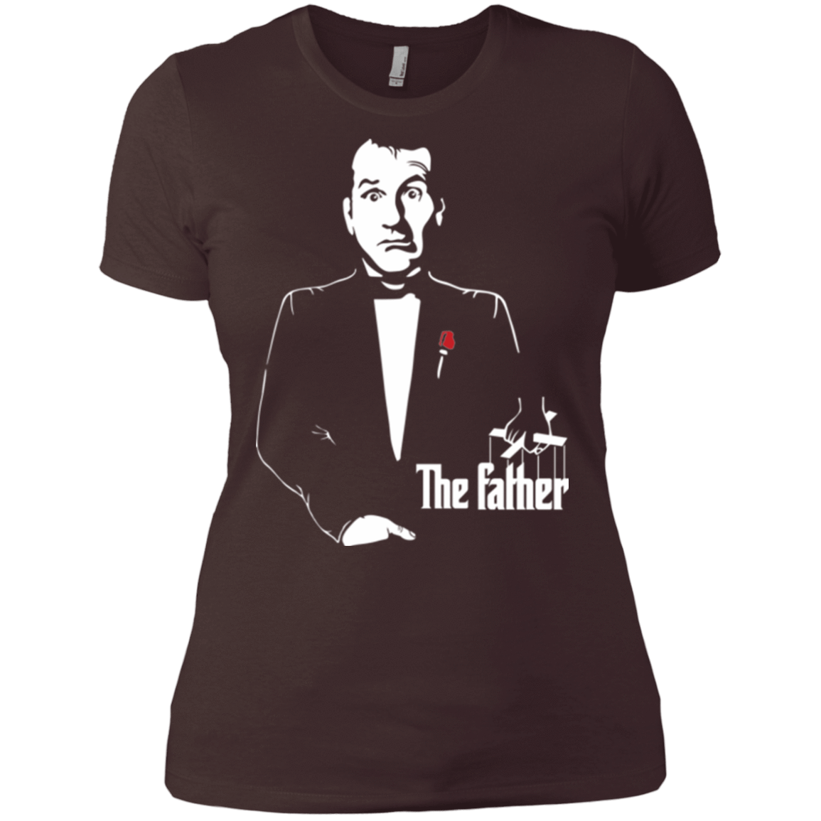 T-Shirts Dark Chocolate / X-Small The Father Women's Premium T-Shirt