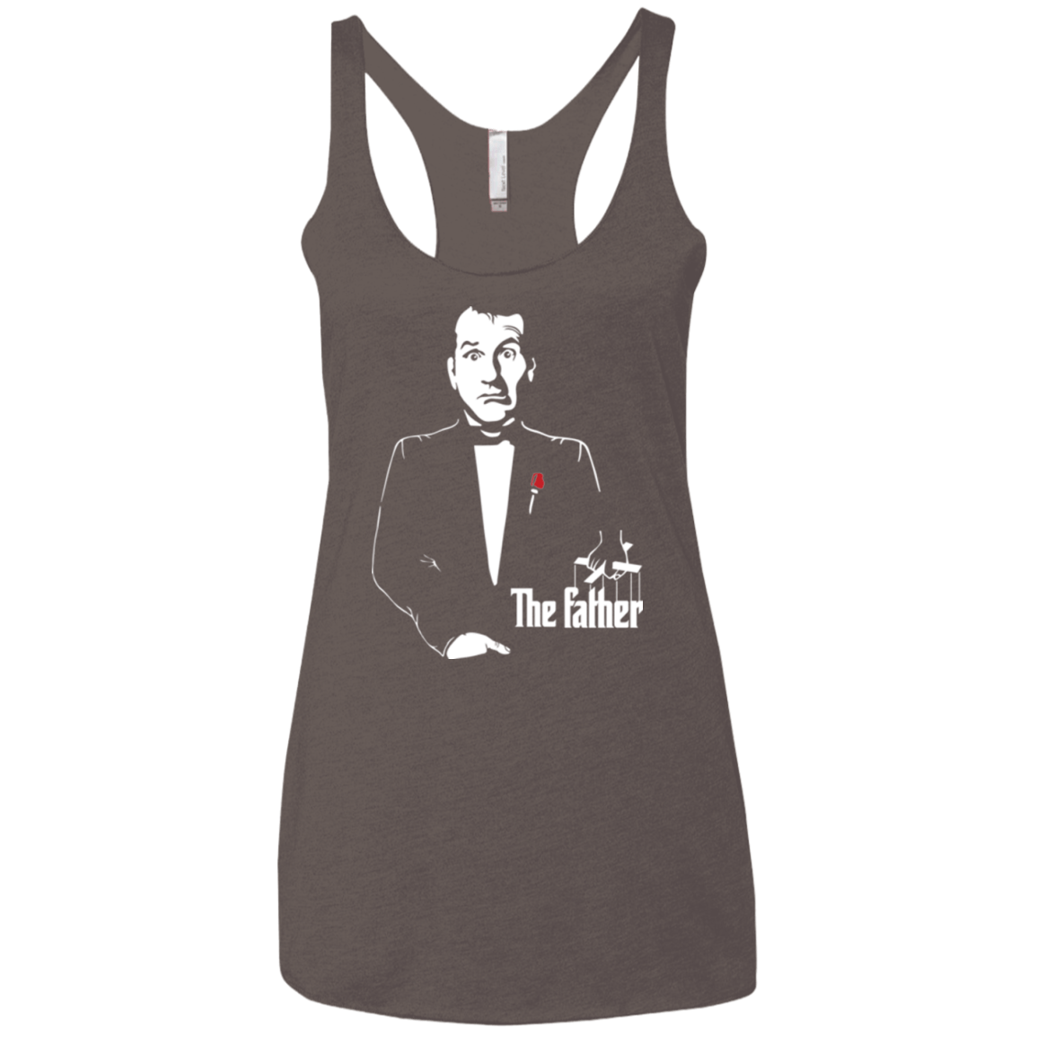 T-Shirts Macchiato / X-Small The Father Women's Triblend Racerback Tank