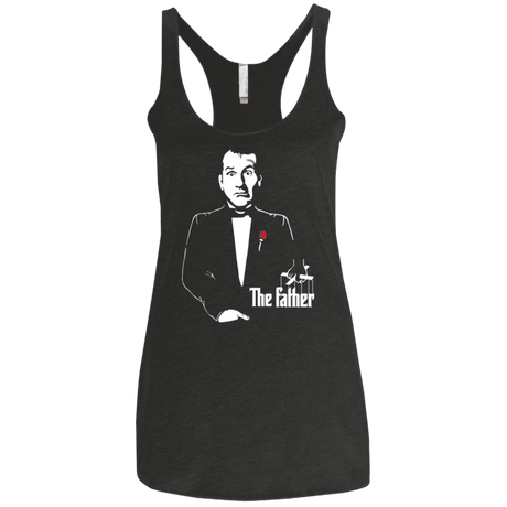 T-Shirts Vintage Black / X-Small The Father Women's Triblend Racerback Tank