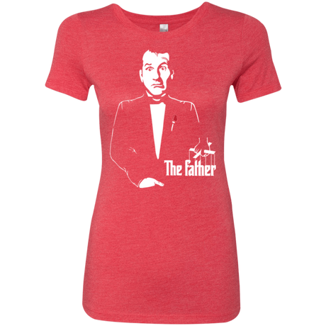 T-Shirts Vintage Red / Small The Father Women's Triblend T-Shirt