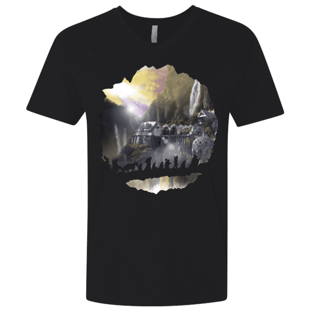 T-Shirts Black / X-Small The Fellowship Men's Premium V-Neck