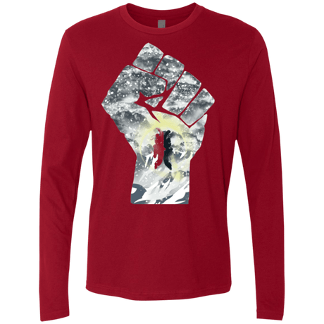 T-Shirts Cardinal / Small The Fighters Men's Premium Long Sleeve