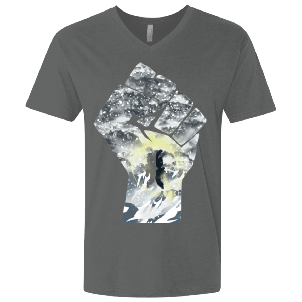 T-Shirts Heavy Metal / X-Small The Fighters Men's Premium V-Neck