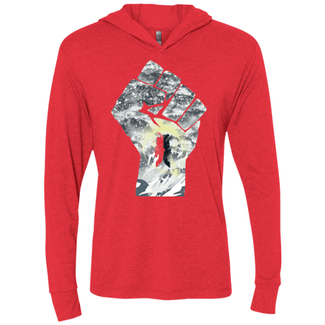 T-Shirts Vintage Red / X-Small The Fighters Triblend Long Sleeve Hoodie Tee