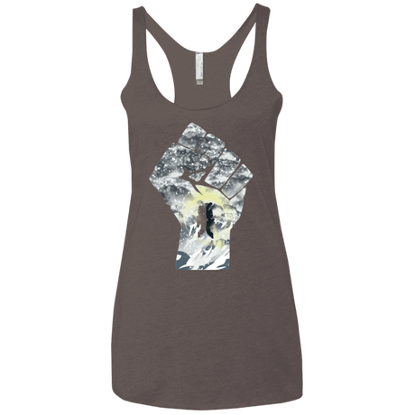 T-Shirts Macchiato / X-Small The Fighters Women's Triblend Racerback Tank