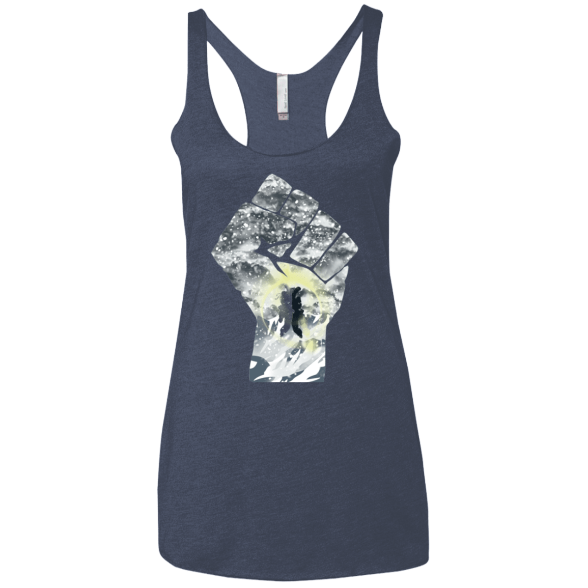 T-Shirts Vintage Navy / X-Small The Fighters Women's Triblend Racerback Tank