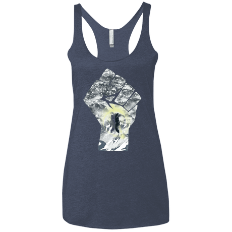 T-Shirts Vintage Navy / X-Small The Fighters Women's Triblend Racerback Tank