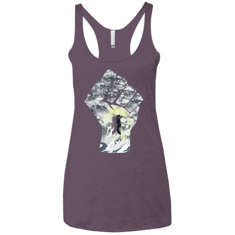 T-Shirts Vintage Purple / X-Small The Fighters Women's Triblend Racerback Tank