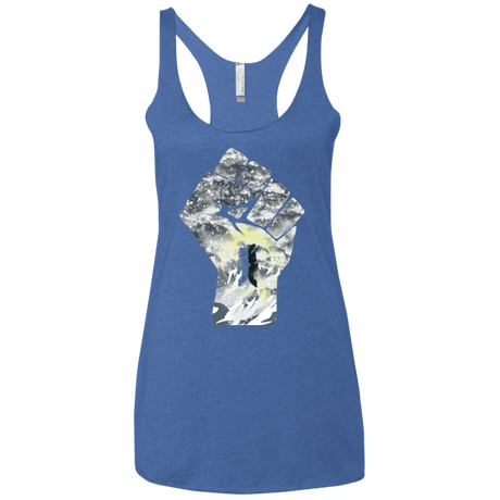 T-Shirts Vintage Royal / X-Small The Fighters Women's Triblend Racerback Tank
