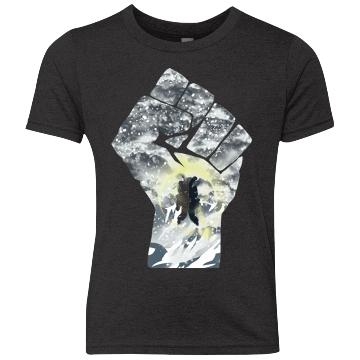 T-Shirts Vintage Black / YXS The Fighters Youth Triblend T-Shirt