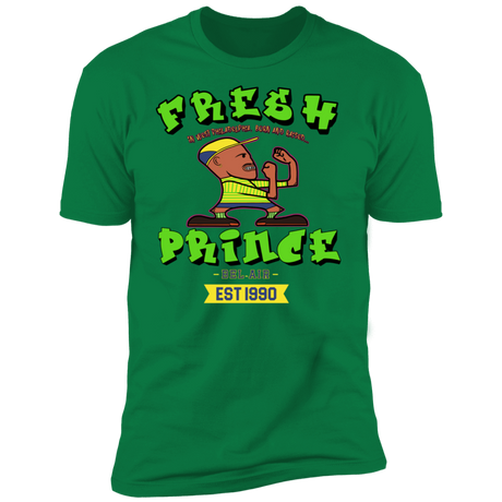 T-Shirts Kelly Green / S The Fightin Prince Men's Premium T-Shirt