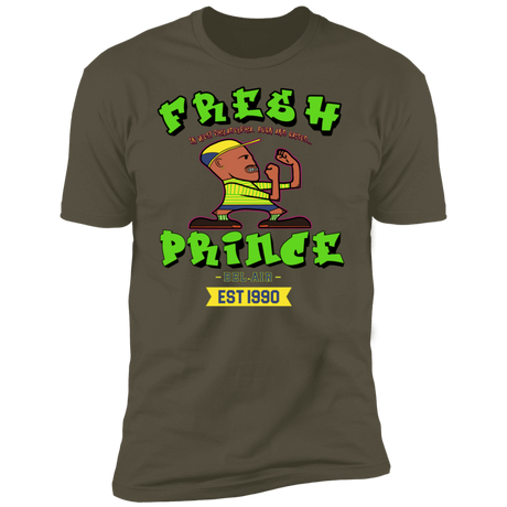 T-Shirts Military Green / S The Fightin Prince Men's Premium T-Shirt