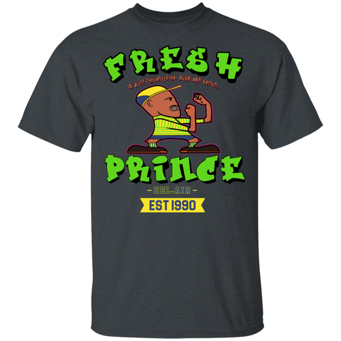 T-Shirts Dark Heather / YXS The Fightin Prince Youth T-Shirt