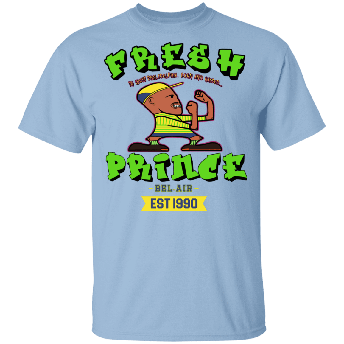 T-Shirts Light Blue / YXS The Fightin Prince Youth T-Shirt
