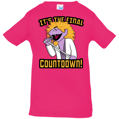 T-Shirts Hot Pink / 6 Months The Final Countdown Infant Premium T-Shirt