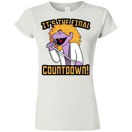 T-Shirts White / S The Final Countdown Junior Slimmer-Fit T-Shirt