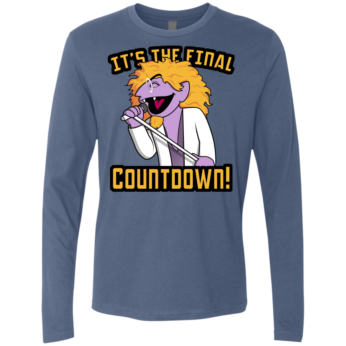 T-Shirts Indigo / S The Final Countdown Men's Premium Long Sleeve