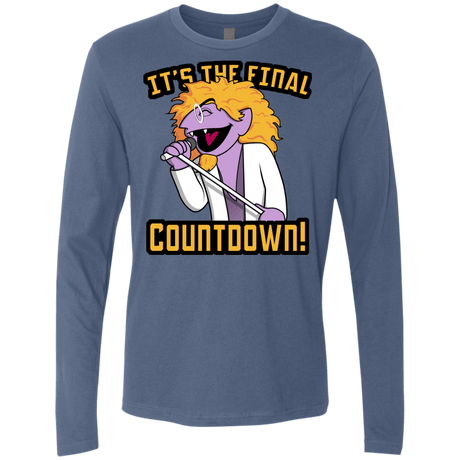 T-Shirts Indigo / S The Final Countdown Men's Premium Long Sleeve