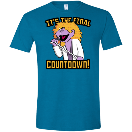 T-Shirts Antique Sapphire / S The Final Countdown Men's Semi-Fitted Softstyle