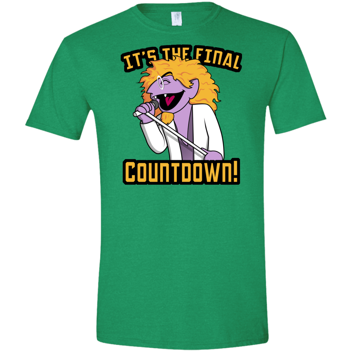 The Final Countdown Men's Semi-Fitted Softstyle