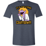 T-Shirts Heather Navy / S The Final Countdown Men's Semi-Fitted Softstyle