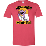 T-Shirts Heather Red / S The Final Countdown Men's Semi-Fitted Softstyle