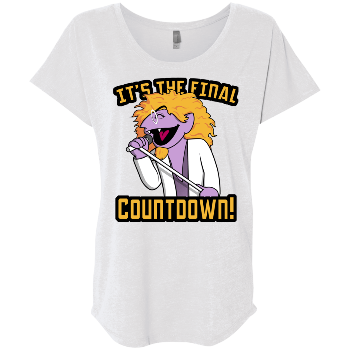 The Final Countdown Triblend Dolman Sleeve