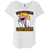 The Final Countdown Triblend Dolman Sleeve