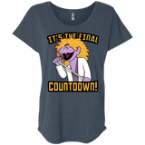 The Final Countdown Triblend Dolman Sleeve