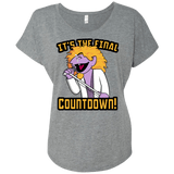 The Final Countdown Triblend Dolman Sleeve