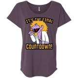 The Final Countdown Triblend Dolman Sleeve