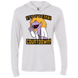 The Final Countdown Triblend Long Sleeve Hoodie Tee