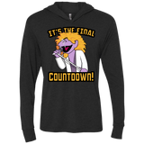 The Final Countdown Triblend Long Sleeve Hoodie Tee