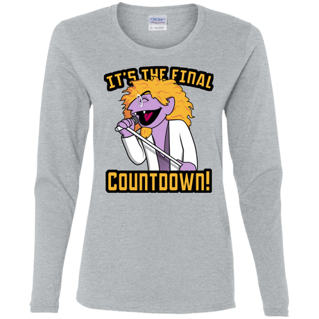 The Final Countdown Women's Long Sleeve T-Shirt