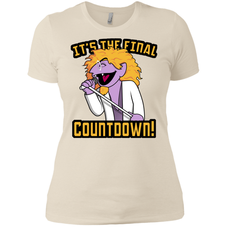 T-Shirts Ivory/ / X-Small The Final Countdown Women's Premium T-Shirt