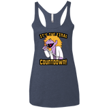 The Final Countdown Women's Triblend Racerback Tank