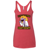 The Final Countdown Women's Triblend Racerback Tank
