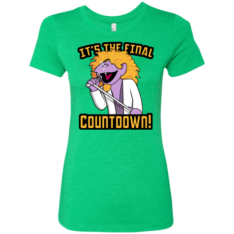 T-Shirts Envy / S The Final Countdown Women's Triblend T-Shirt