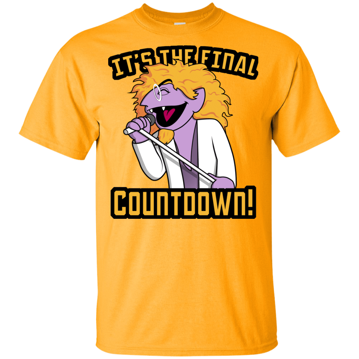 T-Shirts Gold / YXS The Final Countdown Youth T-Shirt
