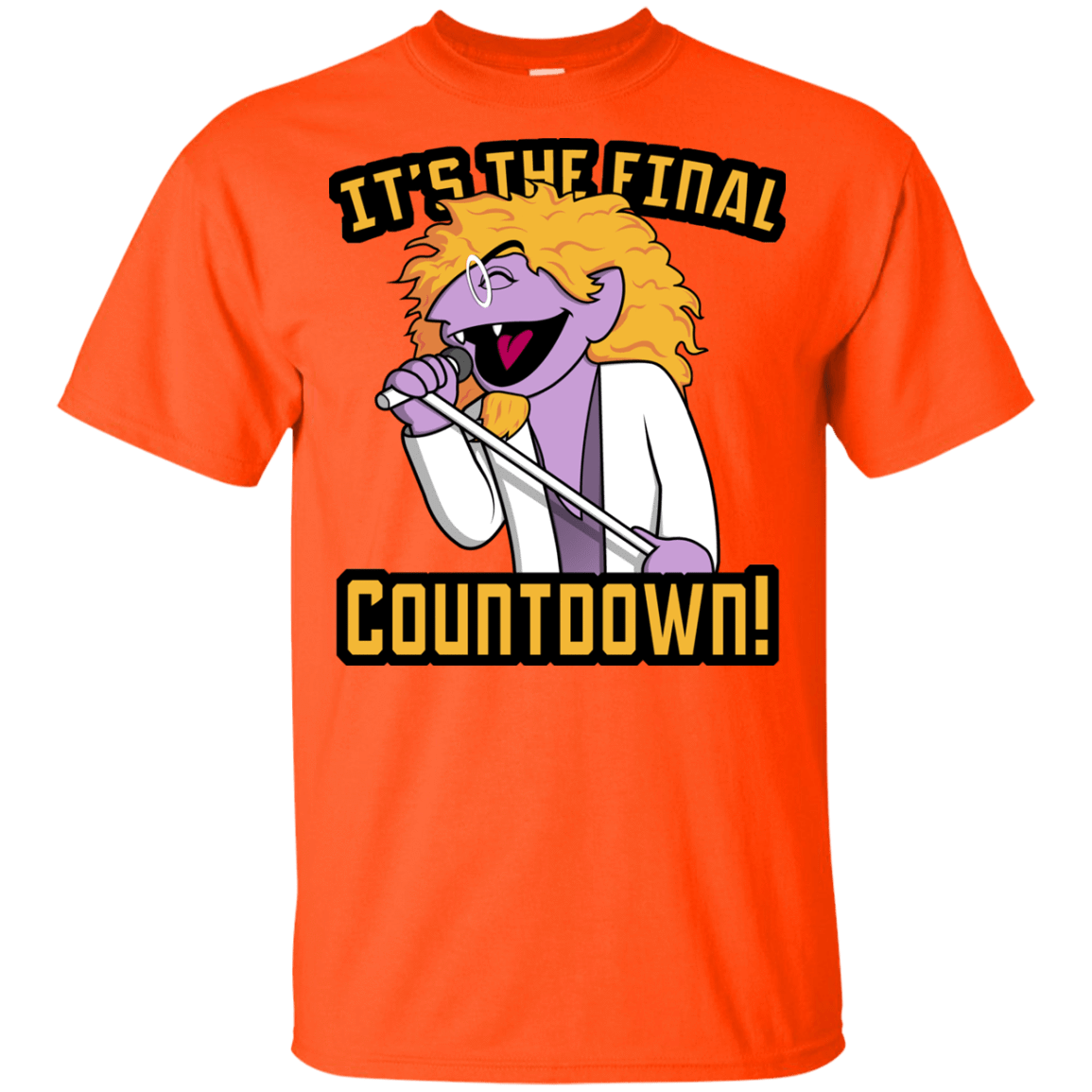 T-Shirts Orange / YXS The Final Countdown Youth T-Shirt