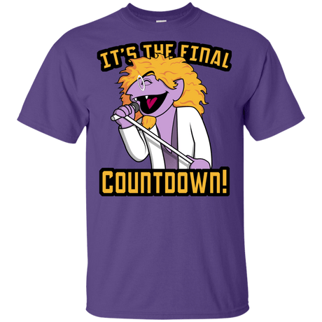 T-Shirts Purple / YXS The Final Countdown Youth T-Shirt