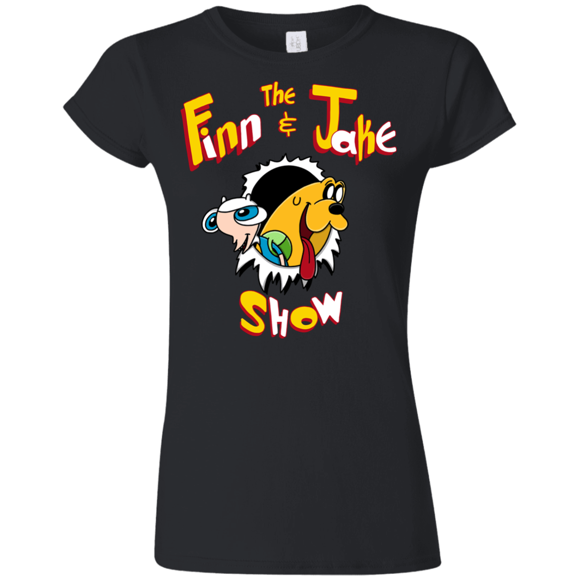 The Finn and Jake Show Junior Slimmer-Fit T-Shirt