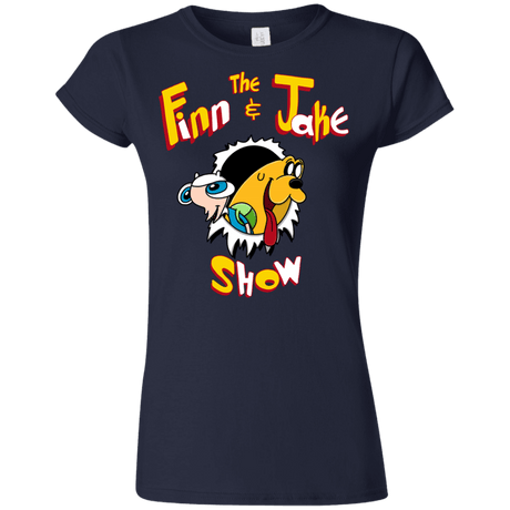 The Finn and Jake Show Junior Slimmer-Fit T-Shirt